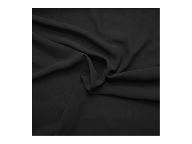 Chiffon Schwarz