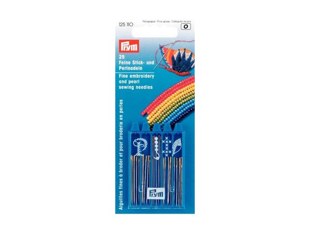 Prym Stick- und Perlnadeln ST silberfarbig/goldfarbig sortiert
