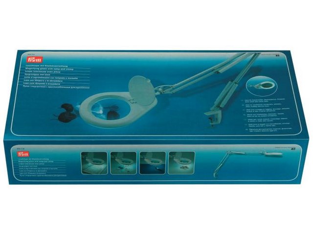 Prym Leuchtlupe mit Klemmvorrichtung