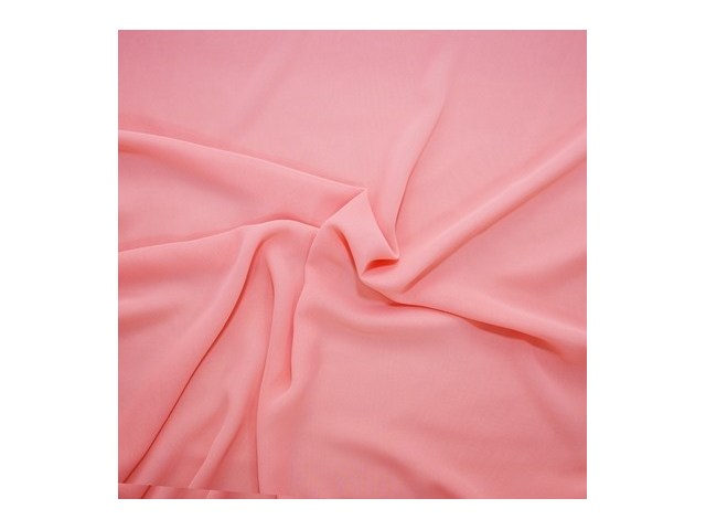 Chiffon Lachsrosa